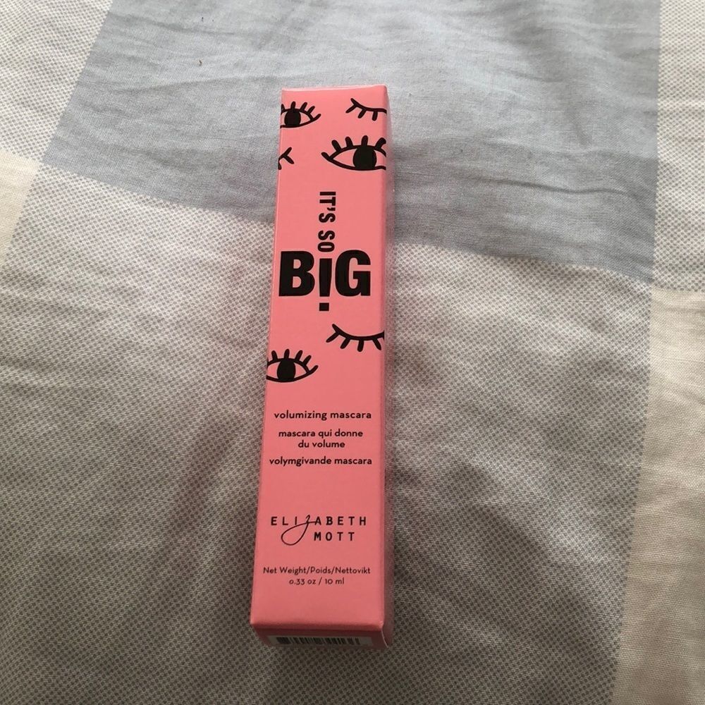 Elizabeth Mott It’s So Big Mascara NIB. Black